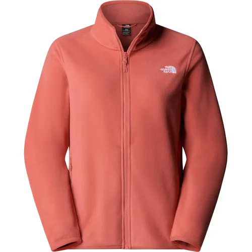 THE NORTH FACE WOMEN GLACIER Zip Fleece - Mars Dust, XS - Funktionsjacke aus 100% recyceltem Polyester, ideal für Wanderungen und Alltag. Hält warm, ist feuchtigkeitsabweisend und Teil der Circular Design-Initiative.