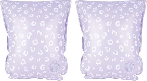 Swim Essentials Schwimmflügel 0-2 Jahre Lila Leopard 14 x 6 x 17cm