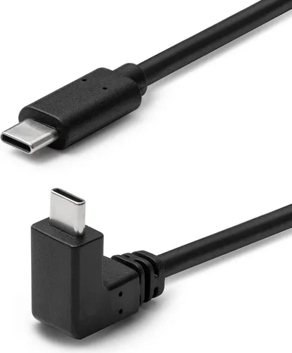 USB-C Kabel 3m mit gewinkeltem Ende, 60W 10Gbps - USB-Kabel & Adapter – Flexibles 3m Kabel mit gewinkeltem Ende für einfaches Anschließen und schnelles Laden mit 60W und 10Gbps Übertragungsrate.