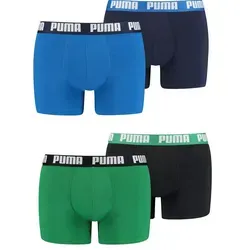 PUMA Boxershorts Puma Herren Boxershorts im 4er Pack (4-St., 4er Pack) bunt XL