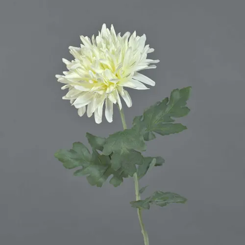 artplants Künstliche Blume Chrysantheme KAMPAL, weiß, 70cm