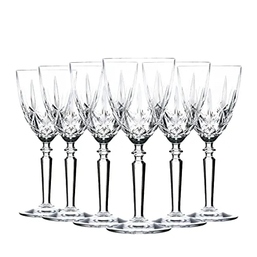RCR Crystal Orchester Geschnittene Glasweingläser Becher Set - 290ml - Pack Von 12