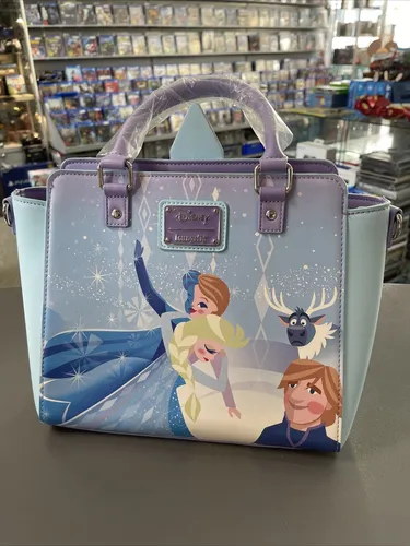 Loungefly Disney Frozen Disney Princess Elsa Castle Women Crossbody Handbag