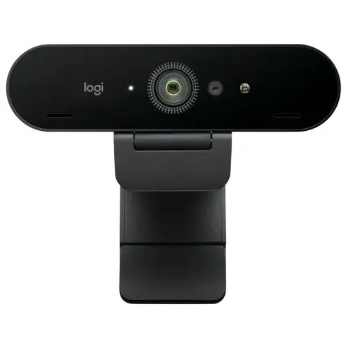 Logitech BRIO 4K Webcam - Webcam mit 4K Ultra HD Auflösung und 13 MP, perfekt für professionelle Livestreams und Videokonferenzen dank USB-C Anschluss.