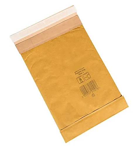 Jiffy Gepolsterte Taschen, Größe 4 (225 X 343mm). in braun von Jiffy Packaging
