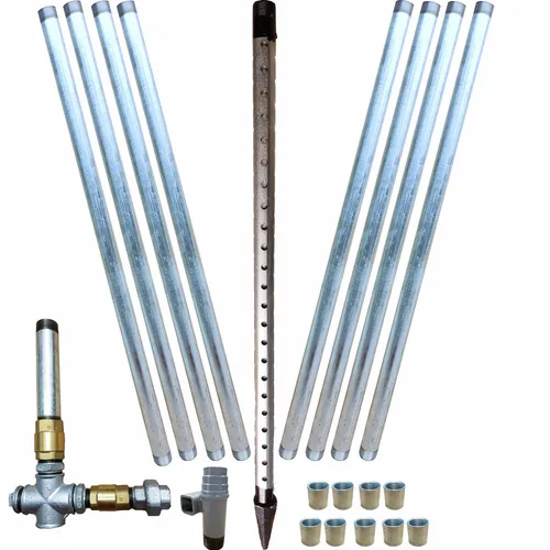 Nr. 231 Brunnenbau Set mit Rammfilter und Pumpenstock, 9 m - Micro-Drip-Bewässerungssysteme, ideal für effektive Bewässerung und einfache Installation im Garten.