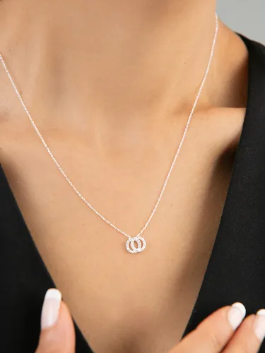 Produktbild Heliophilia Silber-Halskette mit Schmuckelement