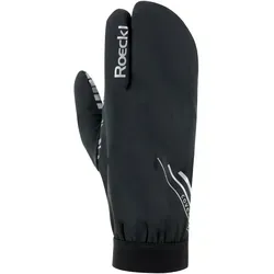 Roeckl Sports Rottal Cover Trigger black (9000) - Winddichte Radhandschuhe - Radhandschuhe für Herren & Unisex mit winddichten, wasserabweisenden Eigenschaften und cleverer Trigger-Konstruktion für optimalen Grip und Komfort bei jedem Wetter.