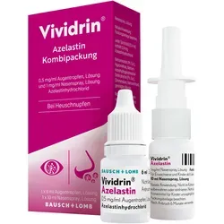 Produktbild Vividrin Azelastin Kombipackung gegen Heuschnupfen