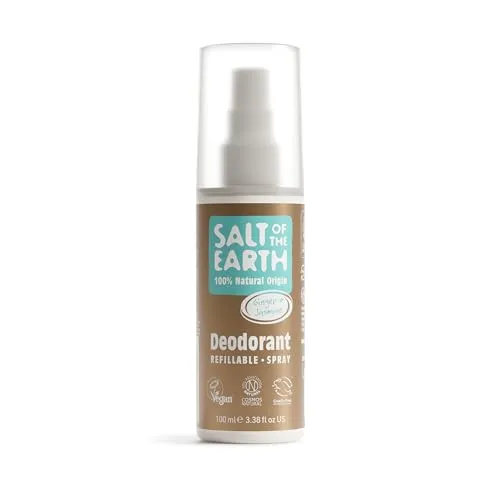 Salt Of The Earth Natürliches Deospray, Ingwer & Jasmin