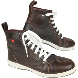 Modeka Lane Motorradschuhe Braun Gr. 38 - Hochwertige Rindleder-Stiefel mit verstärkten Bereichen für optimalen Schutz und Komfort. Inklusive anatomischer Einlegesohle und zusätzlichen Schnürsenkeln.