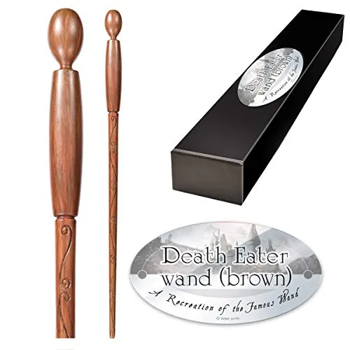 The Noble Collection Todesser-Charakterstab Zauberstab Bunt M - Nachbildungen & Requisiten, offiziell lizenziertes Produkt mit exquisiter Detailarbeit, perfekt als Geschenk für Harry Potter Fans.