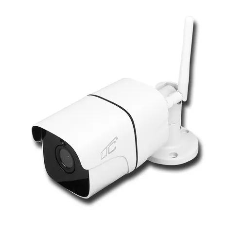 Überwachungskamera BULLET 4Mpix IP66 - WiFi & LAN - Wetterfeste Überwachungskamera mit 4Mpix-Sensor für klare Bilder, Zwei-Wege-Kommunikation und einfache WLAN-Einrichtung – ideal für Sicherheit bei Tag und Nacht.