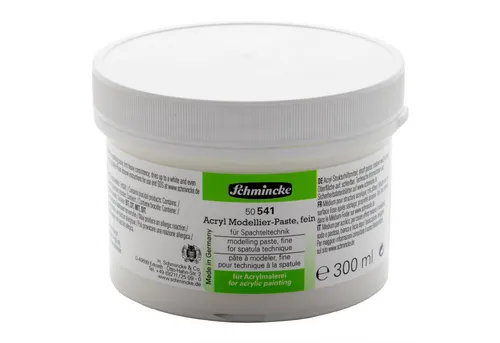 Schmincke Acrylfarbe 300ml Hilfsmittel Modellier-Paste fein Acryl 50 541 048