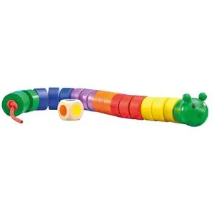 Selecta Motorikspielzeug 63005, Fädelraupe von Selecta