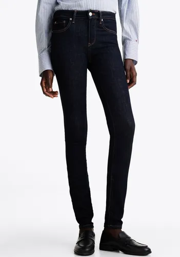 Tommy Hilfiger Skinny-fit-Jeans HERITAGE COMO SKINNY RW mit Tommy Hilfiger Logo-Badge, 5-Pocket-Stil