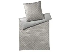 Joop! Kissenhülle Grau mit Grafikmuster 40x40 cm in braun von JOOP!