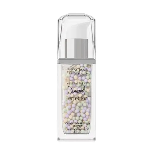 Physicians Formula, Mineral Wear Diamond Perfector Colour-Correcting Primer, 3-in-1 Makeup Grundierung zum Glätten und Korrigieren Unebener Haut, Minimiert das Erscheinungsbild von Poren und Rötungen