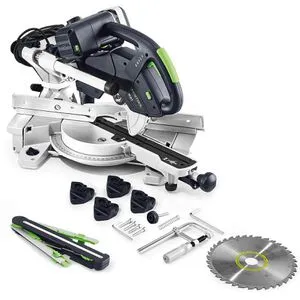 Festool Kapp-Gehrungssäge KAPEX KS 60 E-Set - Sägen - 1200 W Leistung, exakte Schnittlinienanzeige mit LED-Schlaglicht und 100€ Cashback beim Kauf bis 30.06.25!