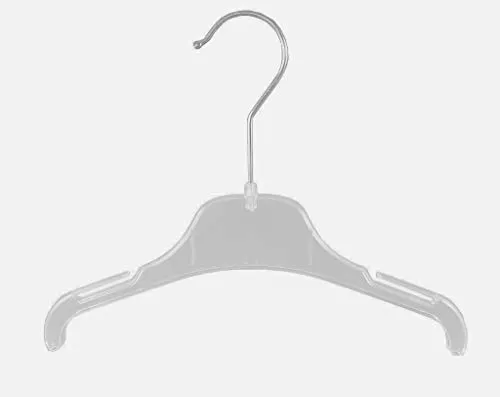 Kleiderbügel für Blusen, Wäsche, Kinder, FO1, 26 cm, transparent, NEU, 20 Stück