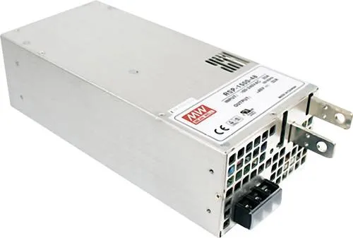 Mean Well MW RSP-1500-48 Schaltnetzteil 48 V/DC 32A 1536W - Effizientes Konstantspannungsnetzteil im robusten Metallgehäuse. Ideal für professionelle Anwendungen, mit aktiver Kühlung und flexibler Spannungsanpassung.