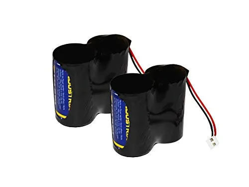 Kompatible Batterie Funk Außensirene Secvest FUSG50100 Alkaline Battery 2X 3Volt