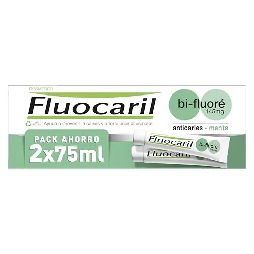 Fluocaril Bi-Fluore 145Mg Menta 2X75Ml