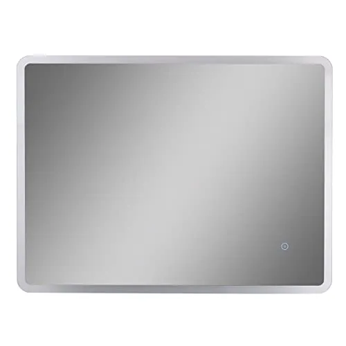 Paco Home Badspiegel mit Beleuchtung in silber von Paco Home