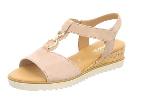 Gabor Genua Keilsandalette in beige von Gabor