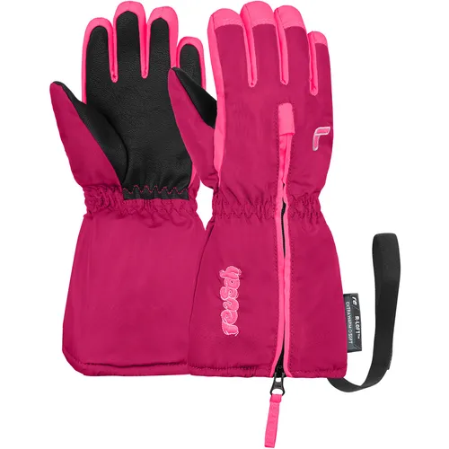 Reusch Skihandschuhe Tom mit langer Stulpe - Handschuhe für Kinder, winddicht und mit R-Loft® Isolierung für extra Wärme und Komfort. Ideal für die Skipiste oder winterliche Spaziergänge.