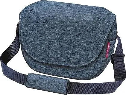 KlickFix Asista Lenkertasche Unisex – Twist Blue, 25x19x8 cm - Fahrradtasche mit modernem Design, bietet hohen Tragekomfort und ist ideal für alle Radfahrer.