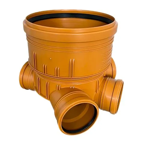 KARMAT KG Schachtboden K40Z16 Revisionsschacht DN400 / DN160 Abwasserschacht Sammelschacht