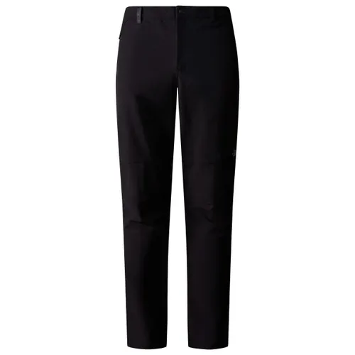 The North Face Mens Quest Softshell Pant - Regular Fit, TNF Black - Herren Outdoor- und Wanderhose, wasserabweisend und schnell trocknend für optimalen Komfort beim Wandern. Elastisches Taillenband und Stretchmaterial sorgen für Bewegungsfreiheit.