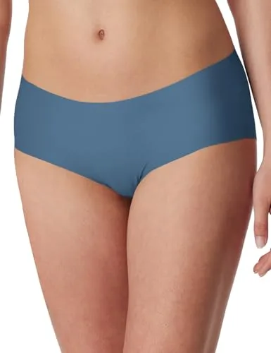 Schiesser Damen Panty-Invisible Soft Slip, atlantikblau_161925, 44