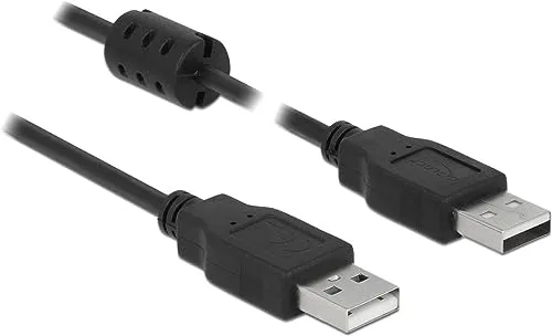 DeLock Kabel USB 2.0 Typ-A Stecker > USB 2.0 Typ-A Stecker 1,5 m schwarz