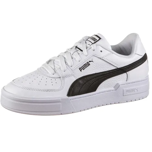 PUMA Unisex CA PRO Classic Sneaker - Komfortabler Stil in Weiß Schwarz, 42 EU - Herren-Sneaker mit hochwertigem Leder-Obermaterial, Gummi-Sohle für besten Halt und stylischem PUMA Branding – ideal für modebewusste Männer.