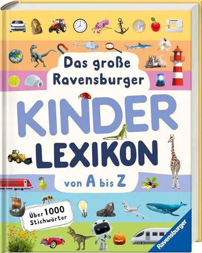 Das große Ravensburger Kinderlexikon von A bis Z - Hörbuch für Kinder ab 5 Jahren, bietet über 1000 spannende Stichwörter und fördert spielerisch das Wissen und die Neugier der Kleinen.