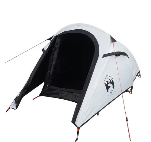 vidaXL Tunnel Campingzelt für 2 Personen - Wasserdichtes Tunnelzelt mit einfachem Steckverbindungssystem, ideal für komfortable Nächte im Freien und optimalem Schutz vor Wetterbedingungen.