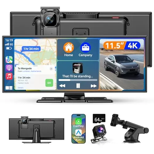 11,5 Zoll Carplay & Android Auto Display