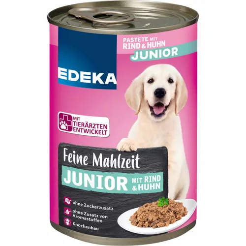 EDEKA Dog Feine Mahlzeit Junior Geflügel 400g Dose