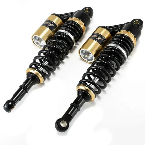 Zaddox Dämpfer Motorrad Stossdämpfer hinten 360mm Universal RS2G - Hochwertige Zaddox Dämpfer für Motorräder, 360mm, sorgen für eine verbesserte Stabilität und Fahrkomfort. Ideal für den professionellen Einsatz im Bereich Aufhängungsteile.