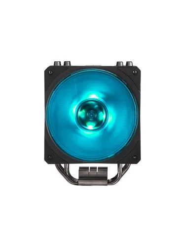 Cooler Master Hyper 212 RGB Black Edition CPU Kühler - CPU-Kühler mit RGB-Beleuchtung, 4 Heatpipes und optimierter Kühlleistung für beeindruckende Ästhetik und hohe Effizienz, ideal für Gaming-PCs.