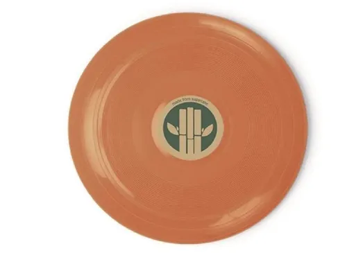 BIOplastic Kinder Wurfscheibe orange | Dantoy 5661 | Strandspielzeug ab 3 Jahre