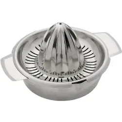 WESTMARK Zitruspresse 30942260 - 350 ml Edelstahl Entsafter - Praktische Zitruspresse aus pflegeleichtem Edelstahl, spülmaschinengeeignet und ideal für frische Säfte zu Hause.