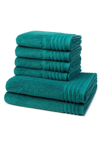 Vossen Handtuch Set Vienna Style Supersoft in grün von Vossen