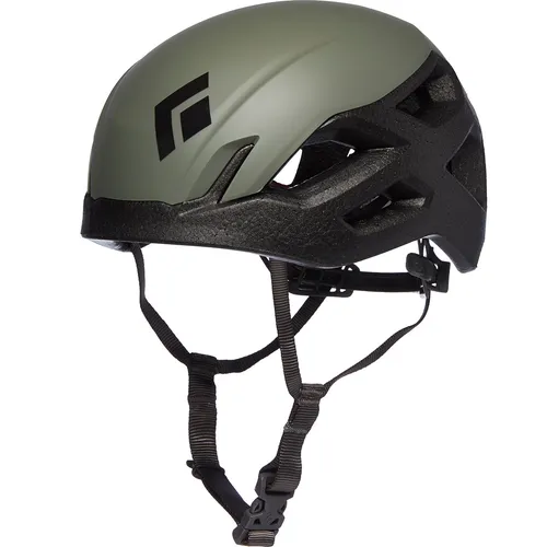 Black Diamond Vision Kletterhelm - Oliv Dunkelgrün M-L - Kletterausrüstung mit hervorragendem Schutz und leichtem Design, perfekt für anspruchsvolle Bergabenteuer.