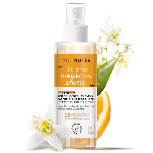 Trockenöl Orangenblüte – Gesicht Körper Haar – 100 ml SOLINOTES