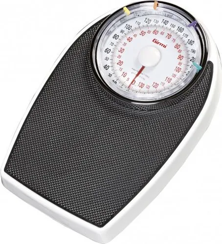 Girmi BP55 Oval Schwarz, Weiß Mechanische Personenwaage
