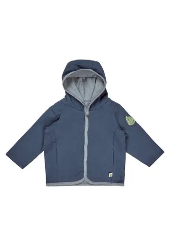 Sterntaler Wendebabyjacke mit Dino Rexi-Applikation - Jacken & Mäntel für Baby-Jungen – Kuschelige Wendebabyjacke aus Baumwolljersey mit Kapuze und liebevoller Dino Rexi-Applikation, ideal für kleine Entdecker.