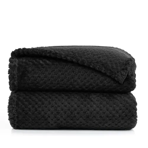 DecoKing Kuscheldecke 220x240 cm schwarz